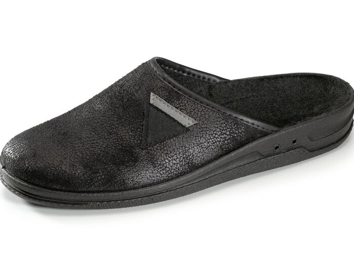 Muiltjes met een antieke structuur ZWART