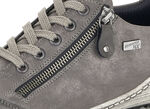 Remonte, comfortabele damessneakers, breedte G, met uitneembaar voetbed GRIJS