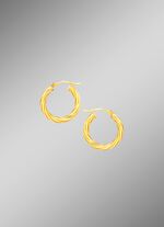 Leuke gedraaide oorringen 