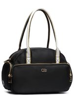 Collezione Alessandro tas gemaakt van synthetisch materiaal ZWART-OUDZILVER