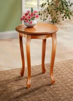 Deels massieve bijzettafel 