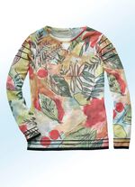 Trui met all-over print 