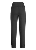 Broek met decoratieve knopen ZWART