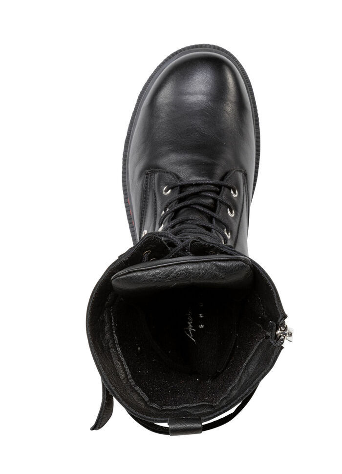 Andrea Conti veterlaarzen met verstelbare sluiting ZWART