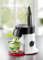 Multigrater - snel en eenvoudig raspen, plakjes en reepjes snijden 