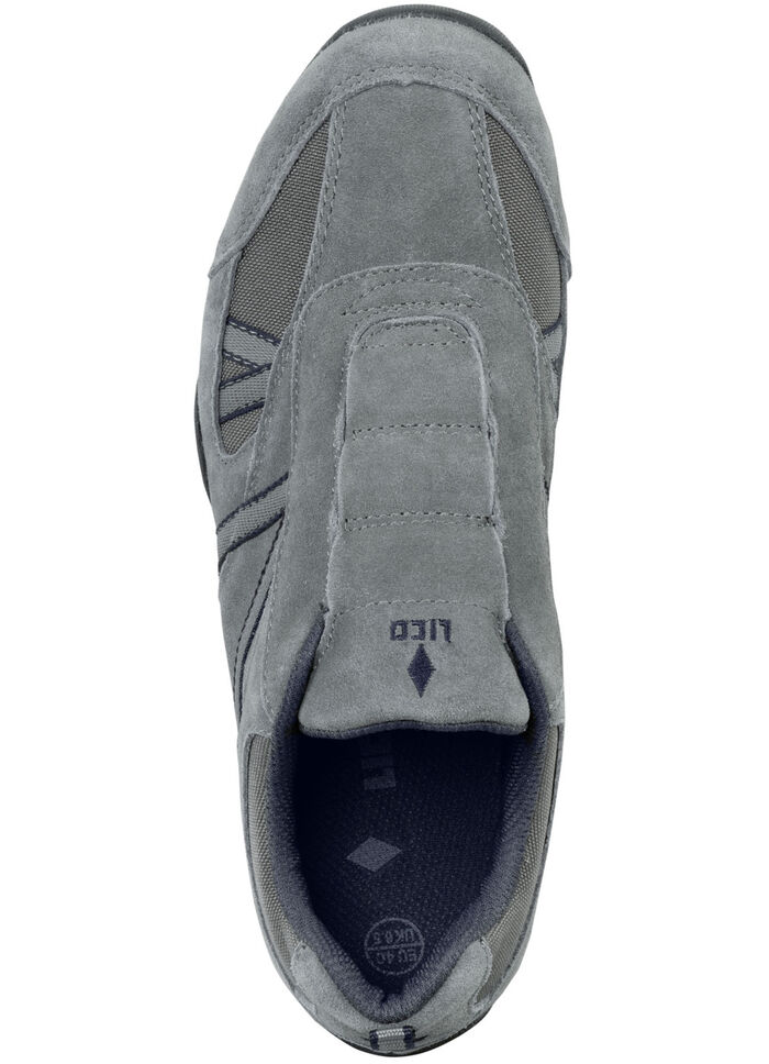 Suède loafers GRIJS-MARINE