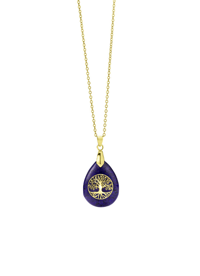 Prachtige hanger met echte lapis lazuli 