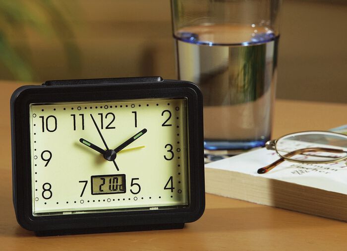 lichtgevende wekker 