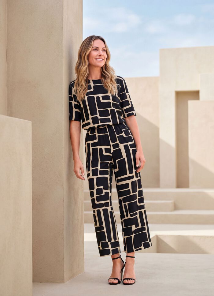 Broek in modieuze 7/8-lengte 