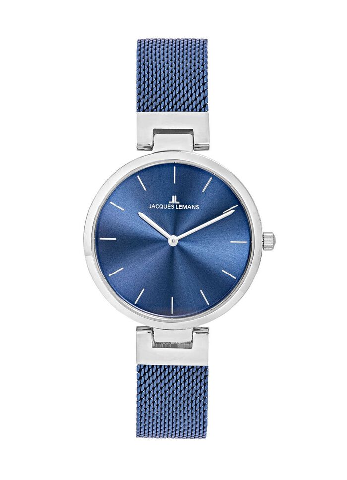 Quartz dameshorloge met roestvrijstalen kast en roestvrijstalen band 