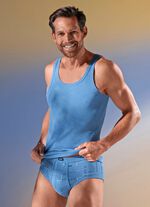 Vierpack sportjassen van fijne ribstof 