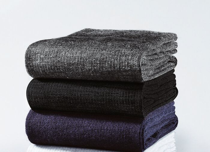 Steunkniekousen, set van 3 stuks BEIGE