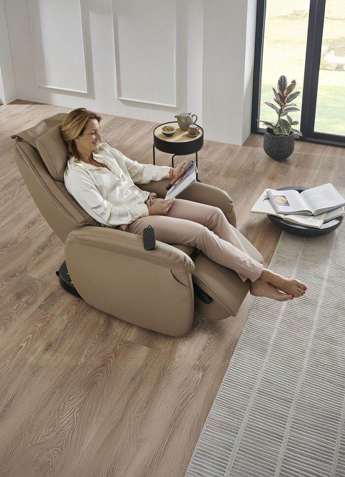 Multifunctionele massagestoel BEIGE