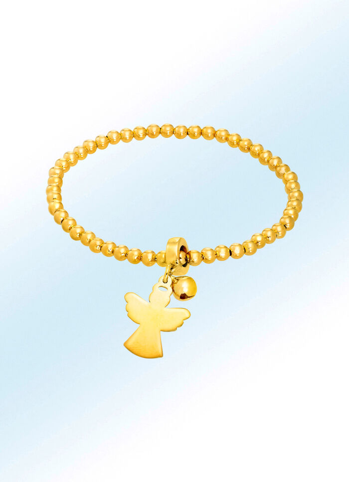 Elegante balarmband bel roept beschermengel op