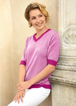 trui met decoratief patroon 