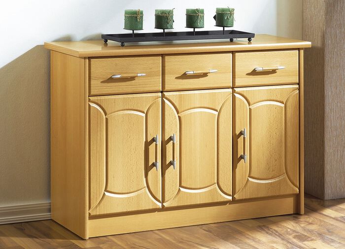 Commode, 3 deuren BEUKEN