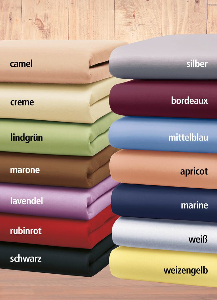 Hoeslaken van fijne jersey van Bellana 