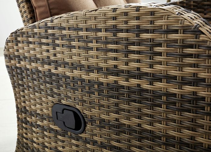 Comfortfauteuil met bekleding 