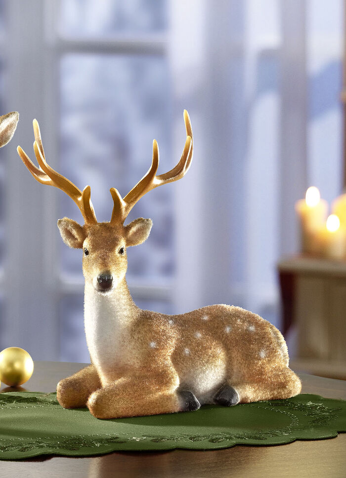 Polyresin hert NATUURLIJK BRUIN