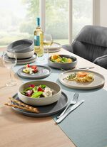 Arte Viva 12-delig servies van merksteengoed 