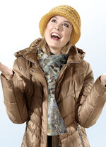 Sjaal met fantasiedessin 