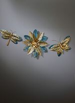 Wanddecoratie van metaal 