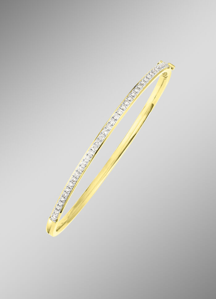 Fijne armband met diamanten 