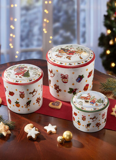 Opbergblik “Happy Wintertime” van Hutschenreuther 