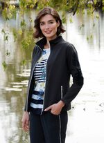 Sweatvest met bloemenprint 