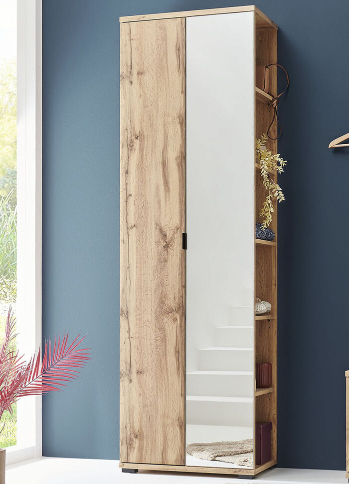 Moderne garderobekast in Wotan eikenhout WOTAN EIK