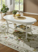 Salontafel met plank 