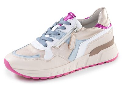 Gabor, trendy damessneakers, breedte H, met uitneembaar voetbed 