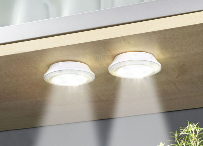 Kleurveranderende LED-lampen, set van 2 