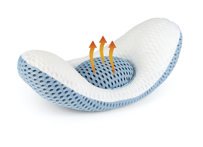 5-in-1 lendenkussen met warmte- en massagefunctie 