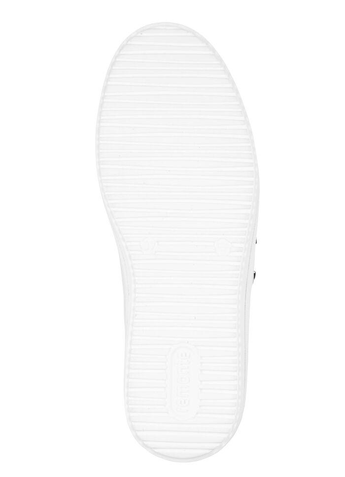 Remonte sneakers met metallic details WIT-ROS&Eacute;GOUD