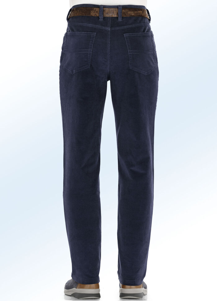Corduroy broek in 4 kleuren MARINE