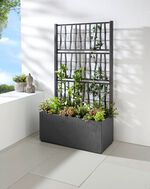 Plantenbak gemaakt van gerecycled polypropyleen 