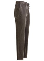 Corduroy broek met elastische tailleband in 3 kleuren 