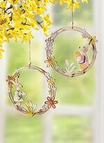 Houten hangers in een set van 2 