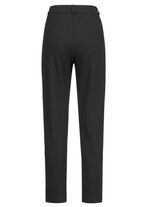 Jerseybroek met gestikte plooien 