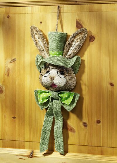 Hazenkop van fijn gesneden natuurvezels 