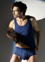 Set van vier slips met all-over design 