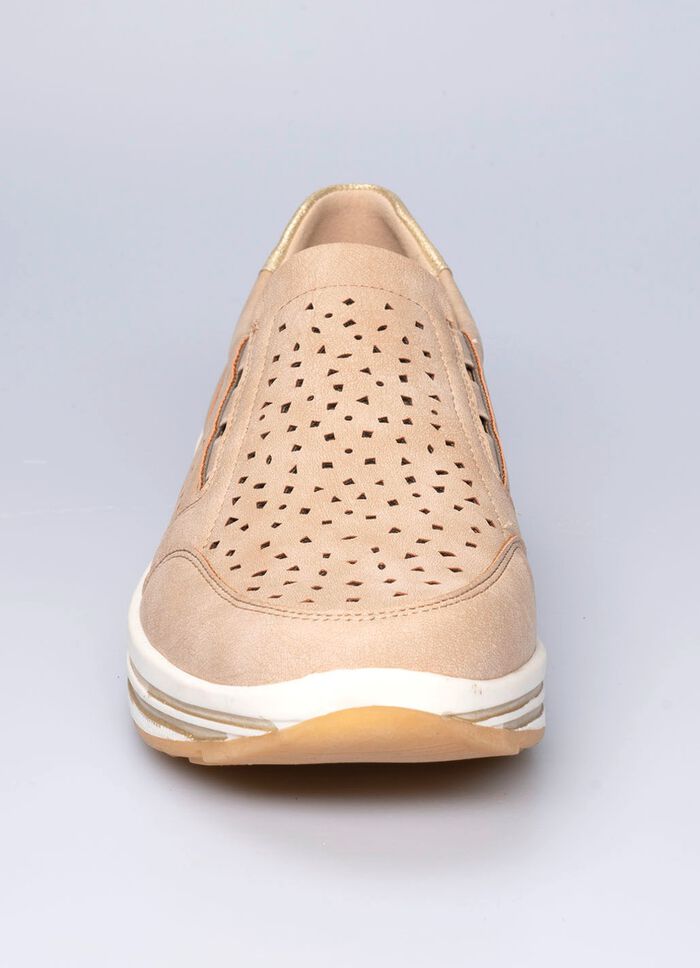 Comfortabele lage schoen met zachte zool 