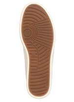 Rieker sneakers van zacht nappaleer WIT-KAMEL