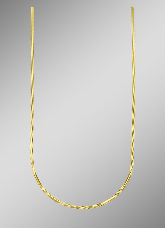Machinaal gegraveerde slangenketting 