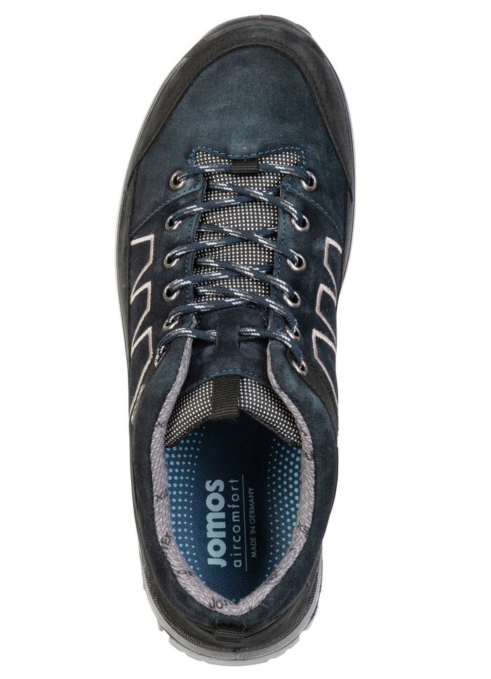 Ademende heren veterschoenen, breedte K, met uitneembaar voetbed 