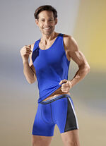 Set van drie okseltopjes met bies