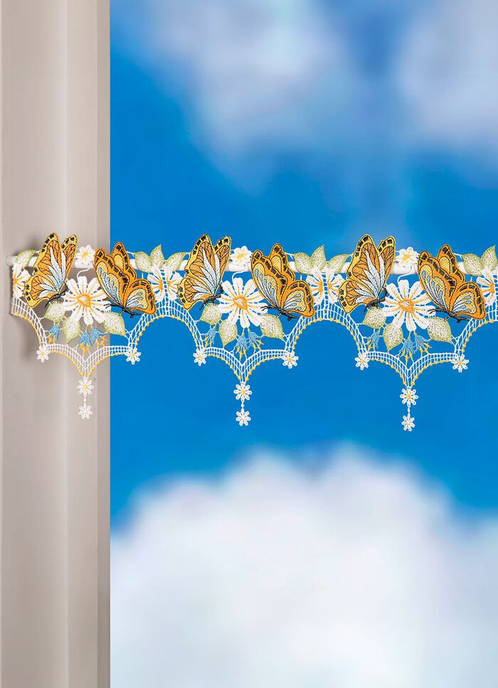 Paaldecoratie gemaakt van Plauenkant 