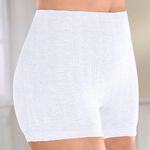 Set van vier slipjes met een jacquardmotief 