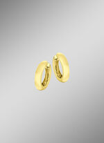 Klassieke, glanzende creolen 